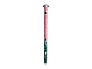 Gēla pildspalva Happy Color, African, dzēšama, 0.5mm, zila tinte