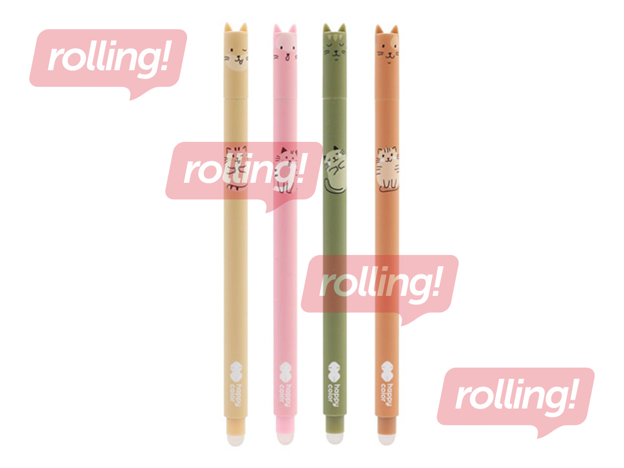 Geelpind Happy Color Warm Kitty, sinine tint, 0.5mm