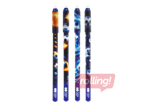 Gēla pildspalva dzēšama Happy Color Cosmo Ball, 0.5mm, zila tinte