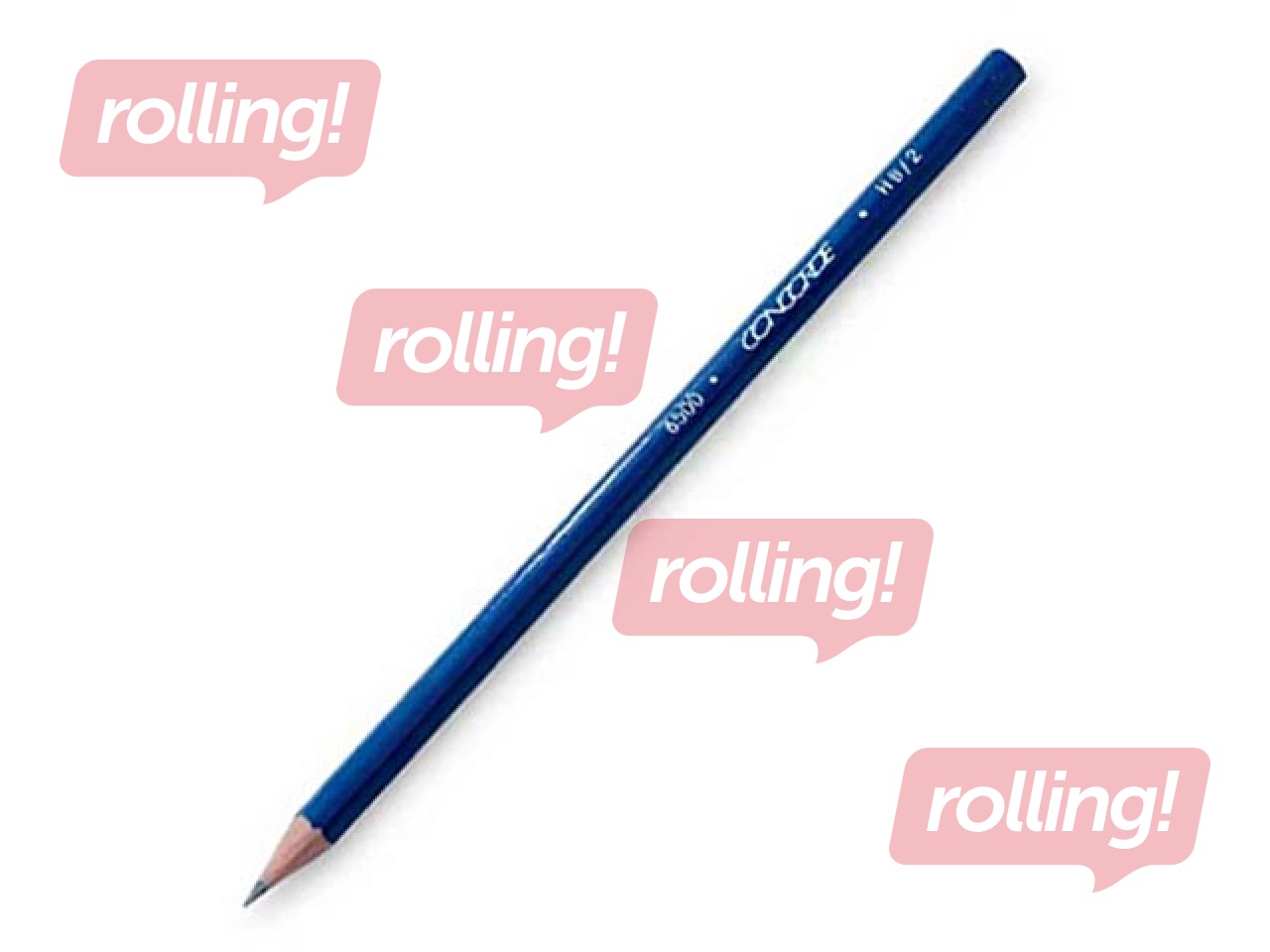 Harilik pliiats Concorde BLUE OFFICE, HB 