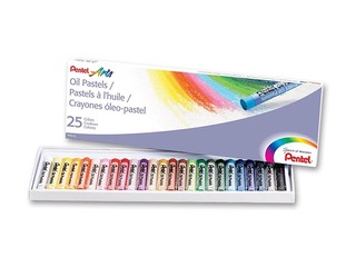 Oil crayons Oil Pastels, 25 colors