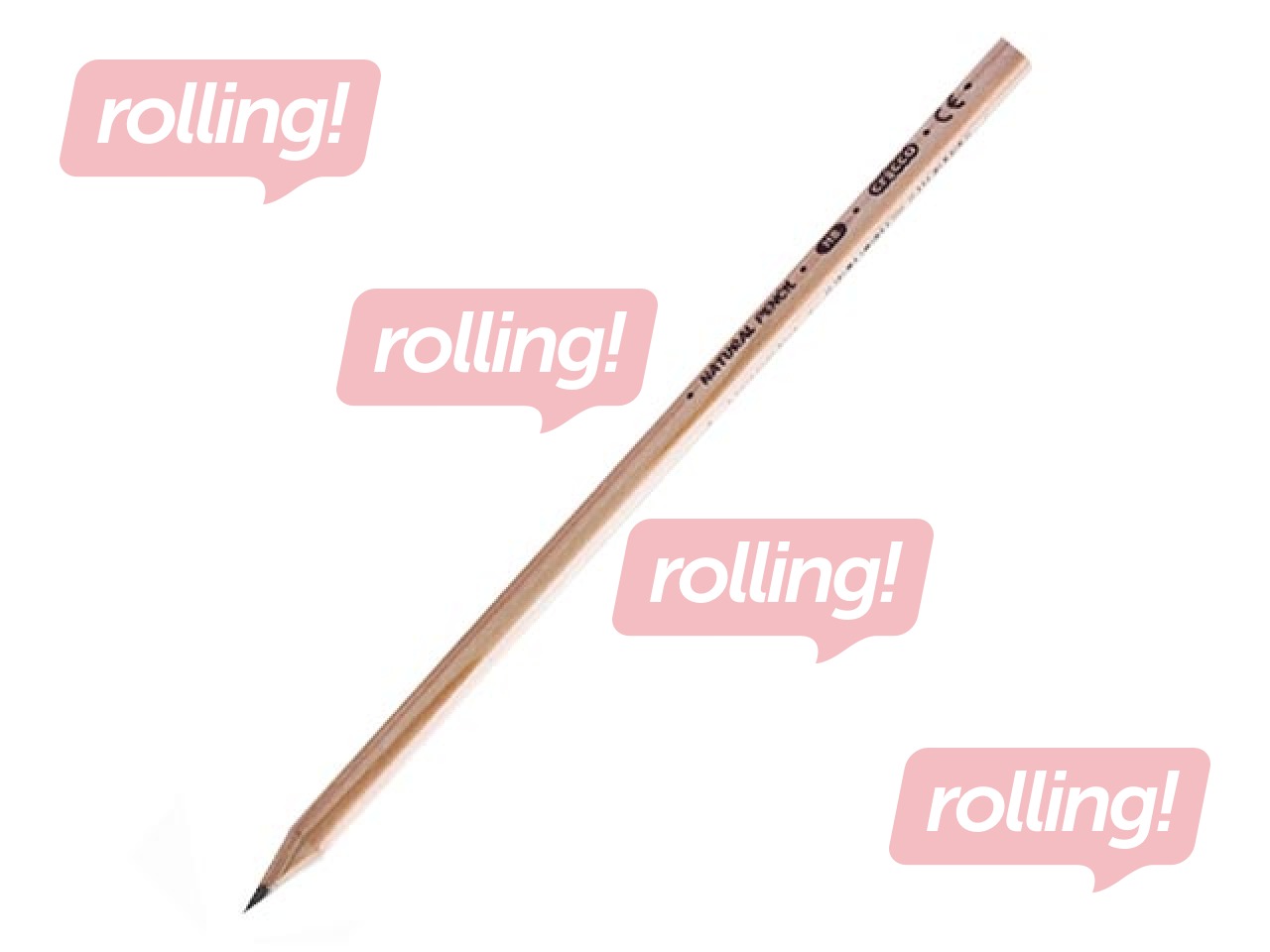Triangular natural pencil Cricco, HB