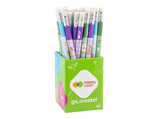 Карандаш Happy Color, Yummy Yum, jumbo 2B