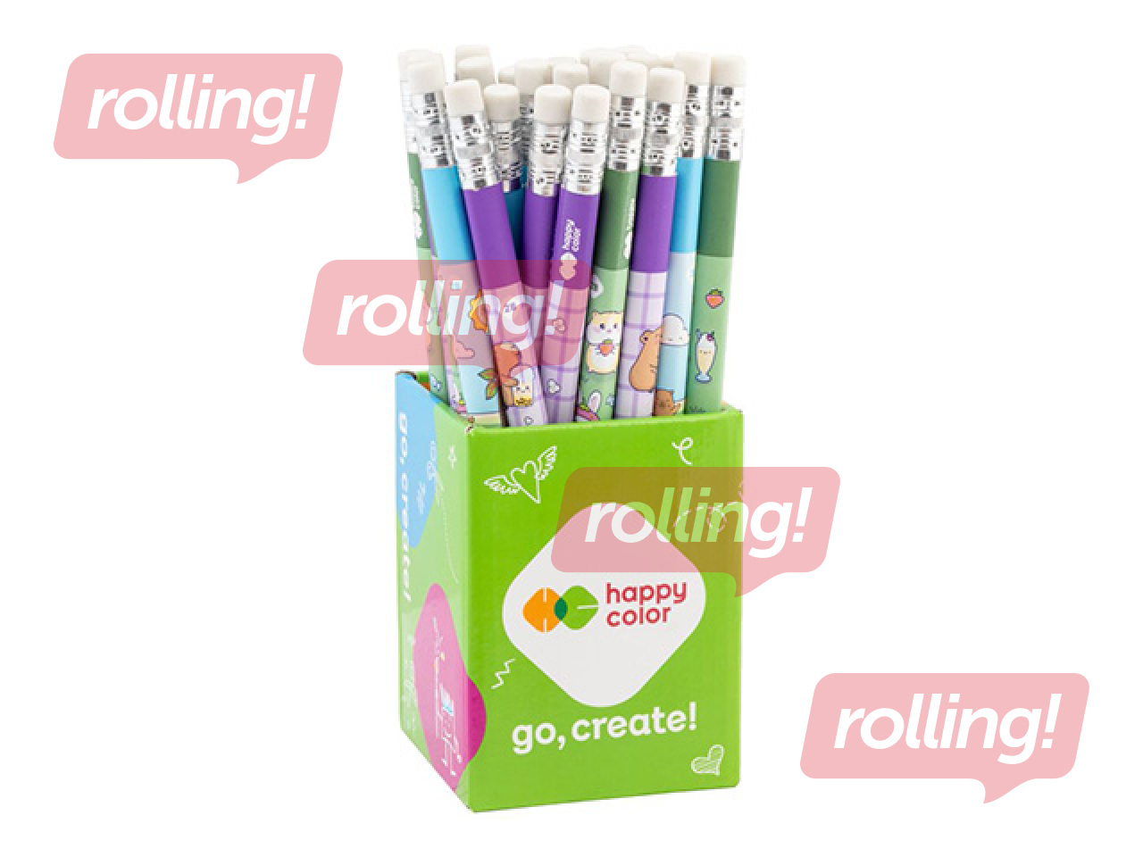 Zīmulis Happy Color, Yummy Yum, jumbo 2B