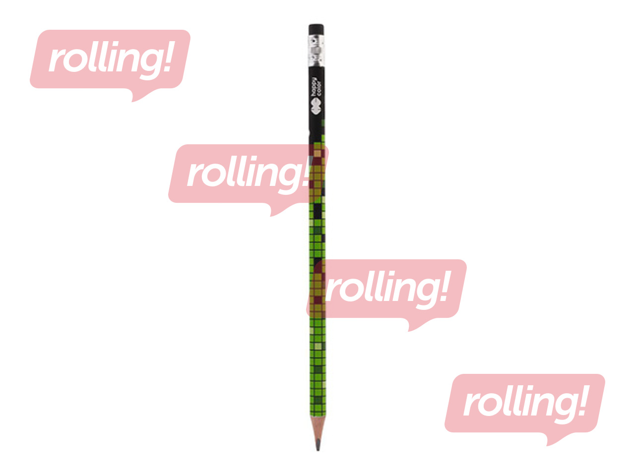 Zīmulis ar dzēšgumiju, Happy Color Pixi Blox, 2B 