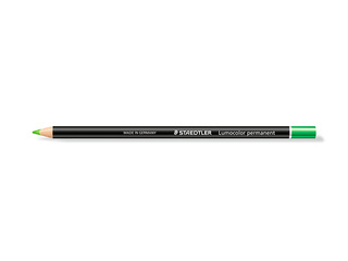 Permanent glasochrom pencil Staedtler Lumocolor 108, gree