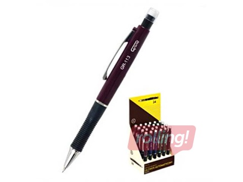 Mehāniskais zīmulis Grand GR-113, ar dzēšgumiju, 0.5mm