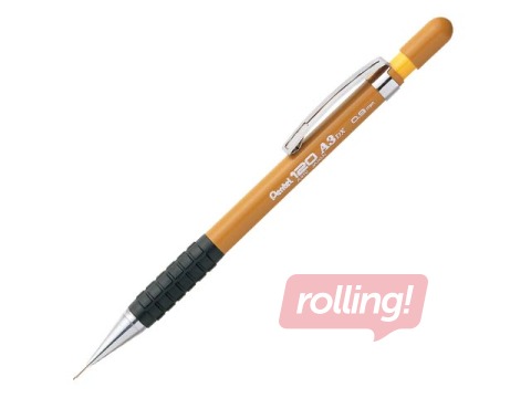 Mehāniskais zīmulis Pentel, 120 A3, ar dzēšgumiju, 0.9mm