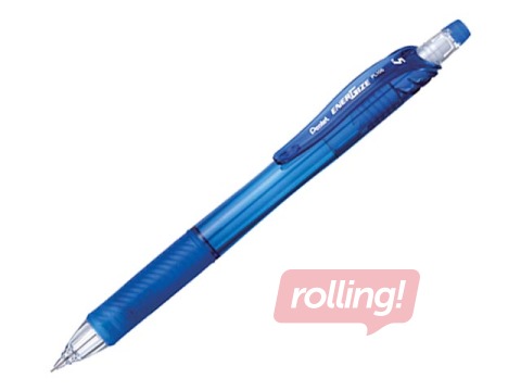 Mehāniskais zīmulis, Pentel Energize-X, ar dzēšgumiju, zils, 0.5mm