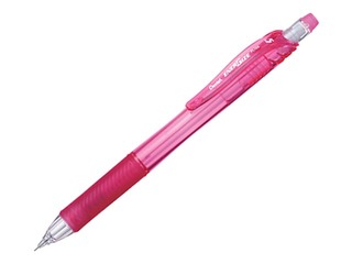 Механический карандаш Pentel Energize-X, с резинкой, розовый, 0.5мм