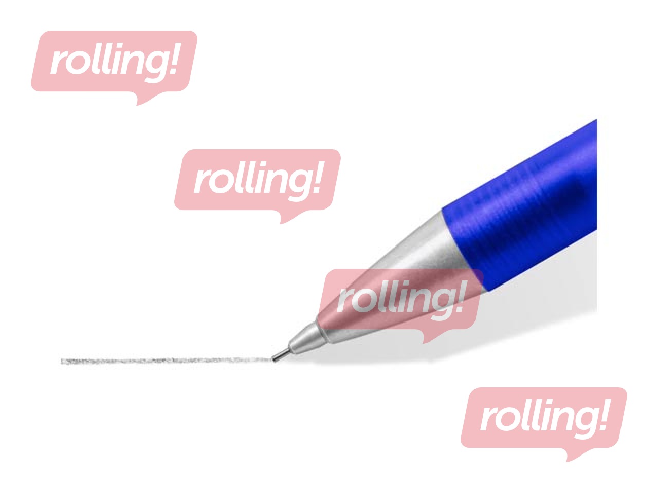 Mehāniskais zīmulis Staedtler 777, B, ar dzēšgumiju, magenta, 0.5mm