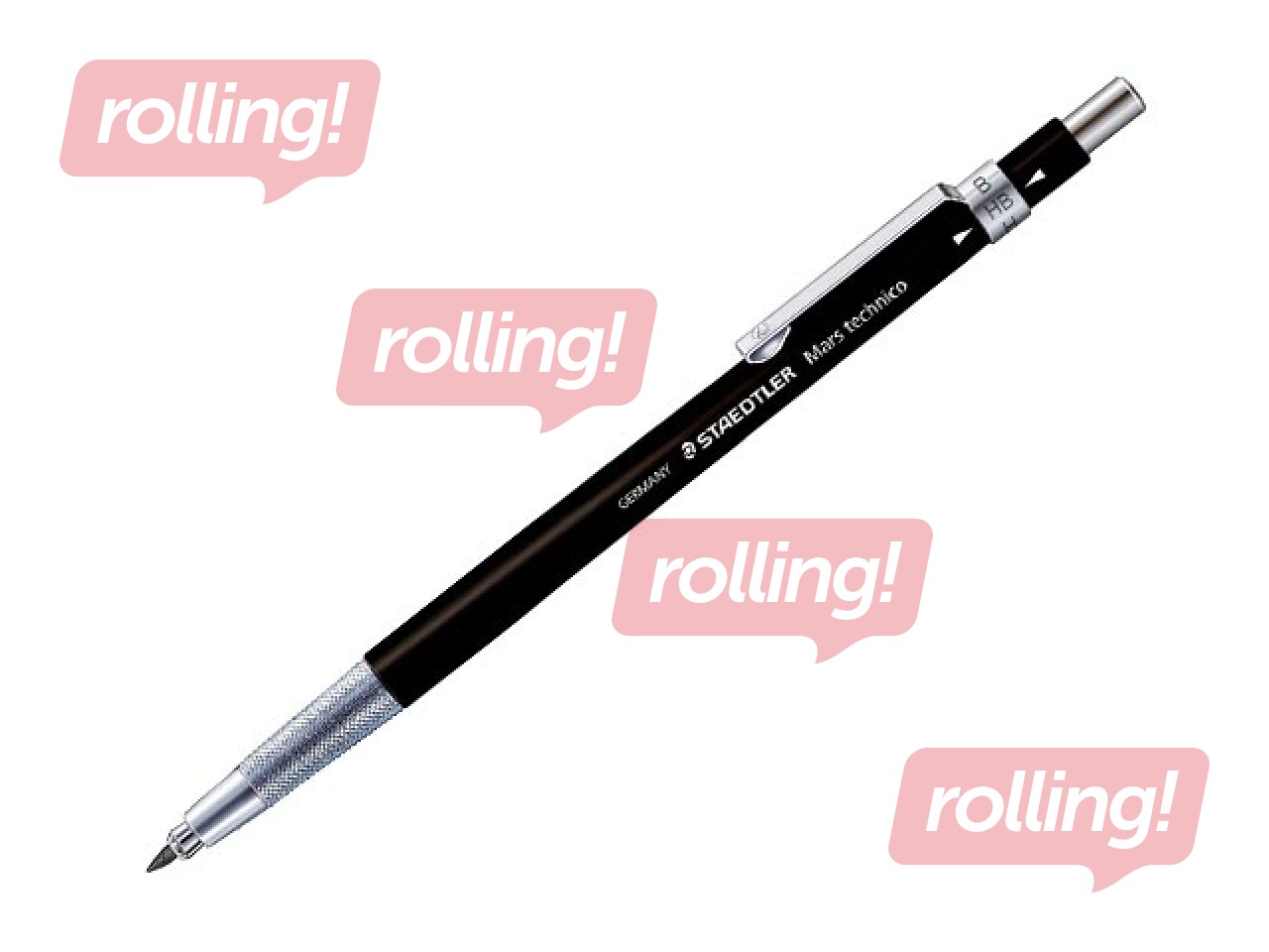 Mechanical pencil Staedtler, Mars technico 780, HB, black, 2mm