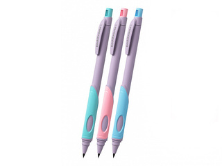 Mechanical pencil ErichKrause ErgoLine Kids Pastel, HB, with sharpener, 2.0mm