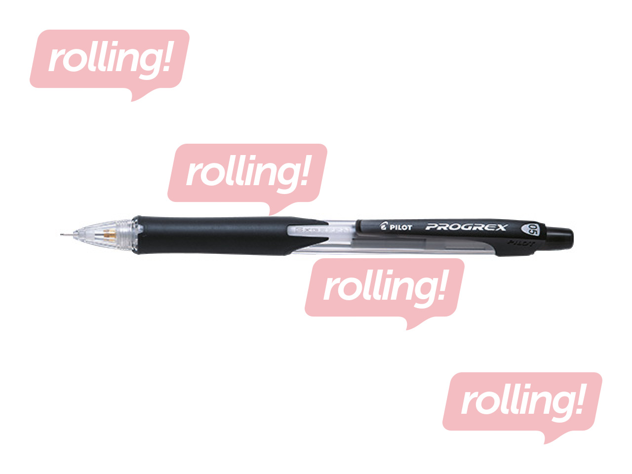 Mechanical pencil Progrex, black, 0.5mm
