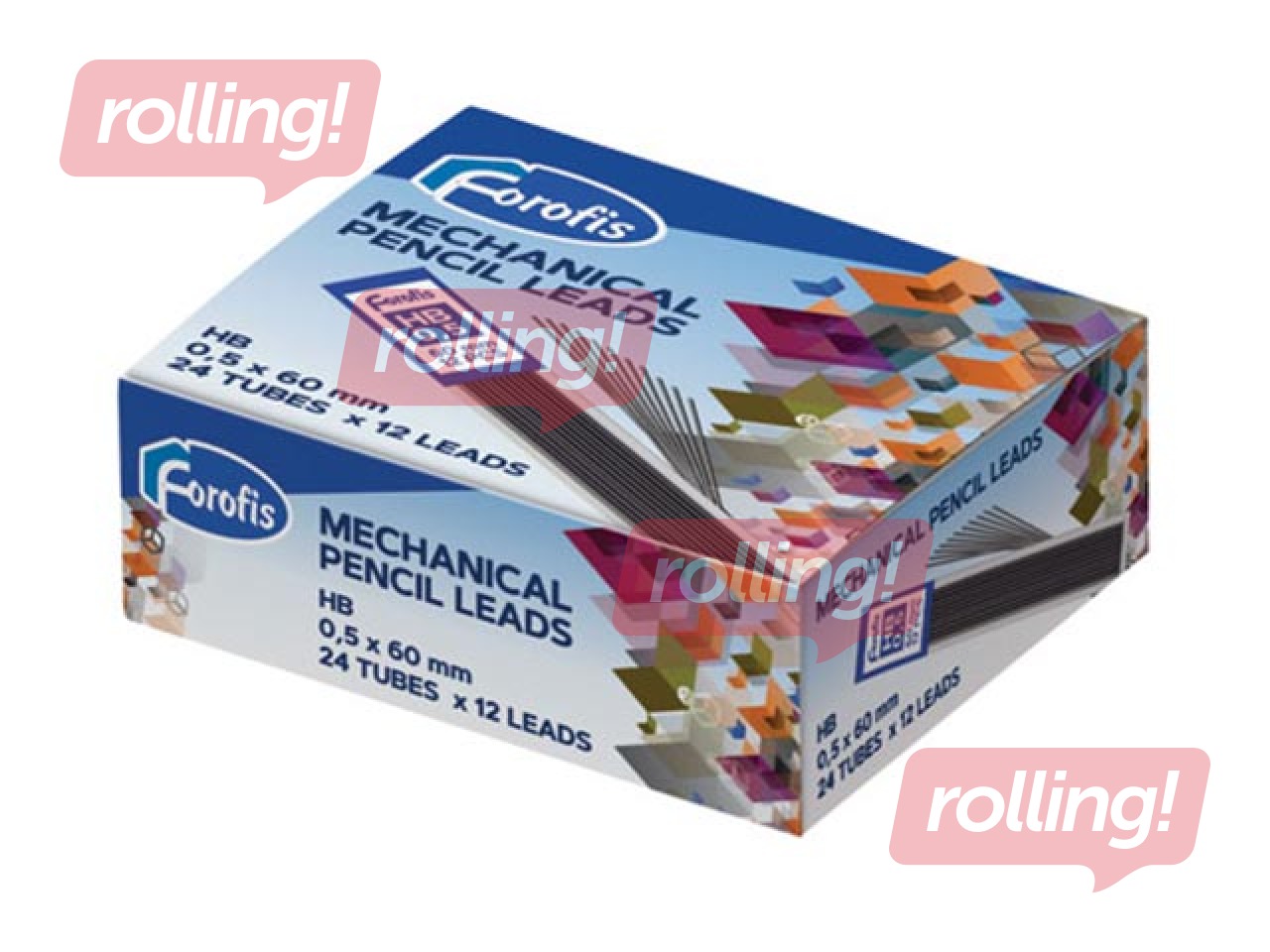 Graphite leads Forofis, HB, 0.5mm