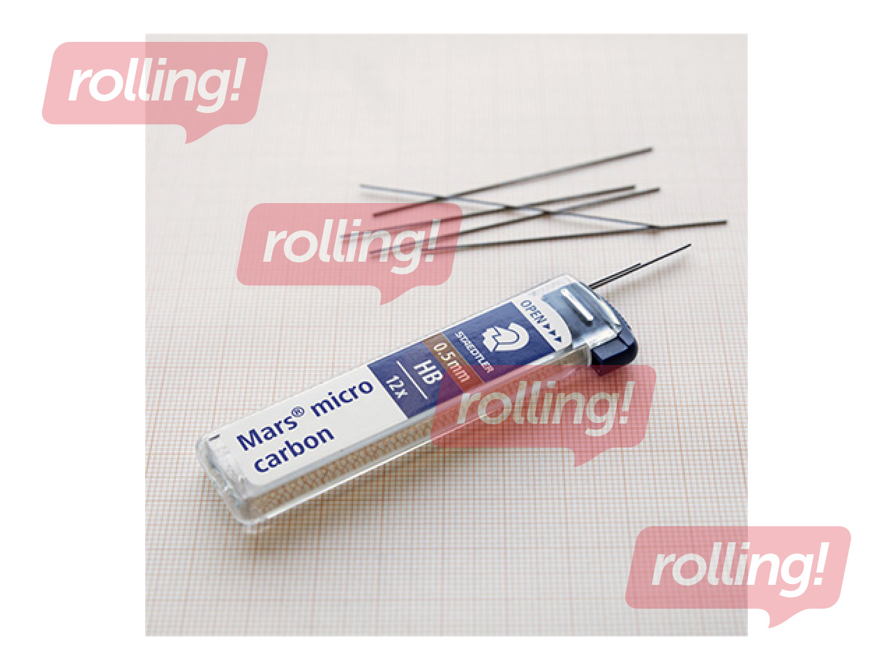 Grafiitsisud Marsi mikro, HB, 0.5mm