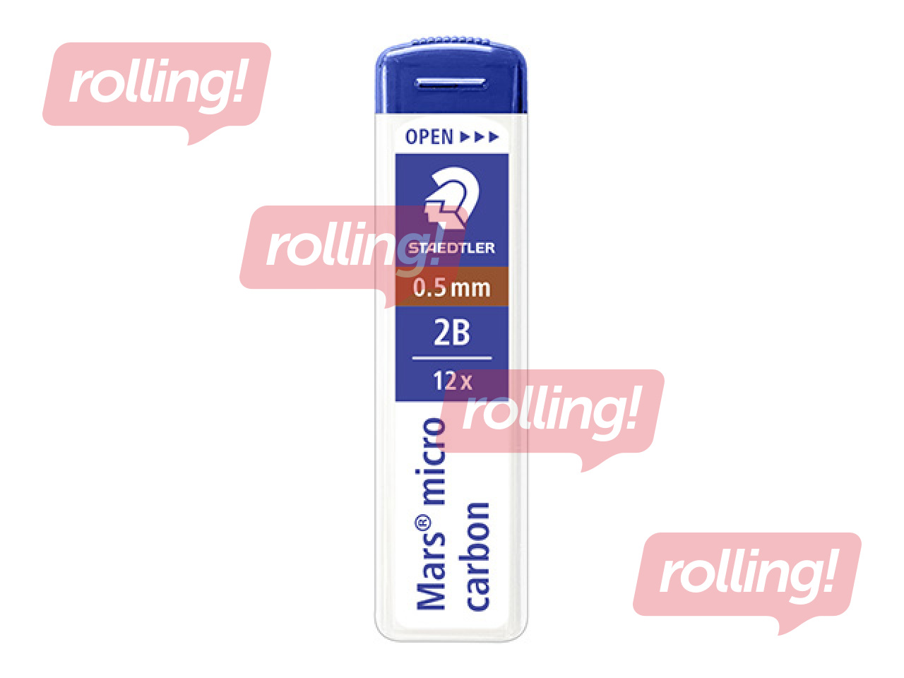 Grafiitsisu Mars micro, 2B, 0.5mm