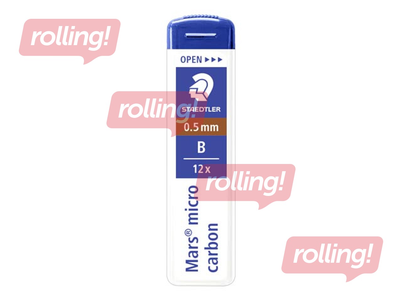 Graphite leads Mars for pencil Staedtler 250, B, 0.5mm