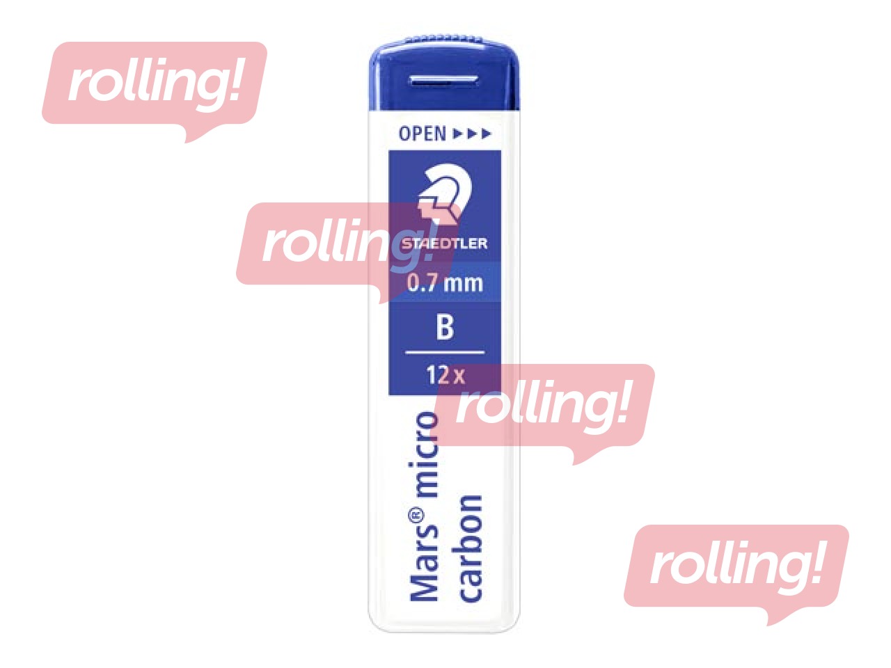 Grafīti mehāniskajam zīmulim Staedtler 250, B, 0.7mm