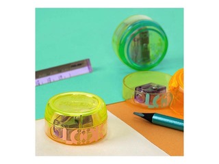 Точилка для карандашей Milan Spin New Look с контейнером