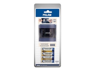 Topelt pliiatsiteritaja, patareidega, Milan 1918, sinine