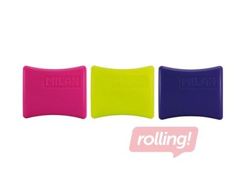 Double pencil sharpener Milan Double Acid, assorted colours