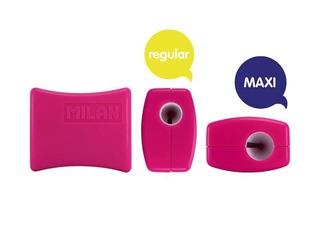 Zīmuļu asinātājs dubultais Milan Double Acid, dažādas krāsas