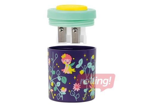 Double pencil sharpener Milan Fairy Tale, with container