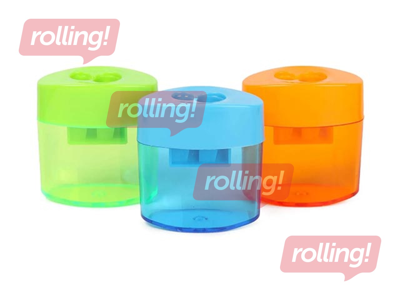 Zīmuļu asinātājs ar konteineru Forpus