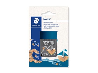 Zīmuļu asinātājs ar konteineru Staedtler 512, Ocean, dubultais, zils 