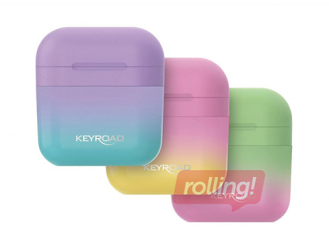 Точилка для карандашей Keyroad AirDuo Pastel, двойная, пастельные цвета, 1 шт.