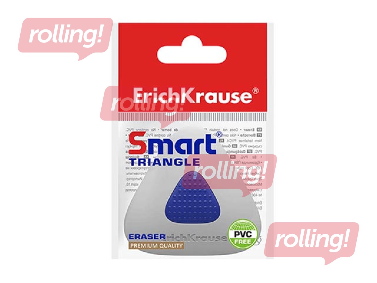 Dzēšgumija ErichKrause SMART & SOFT, trīsstūra formā