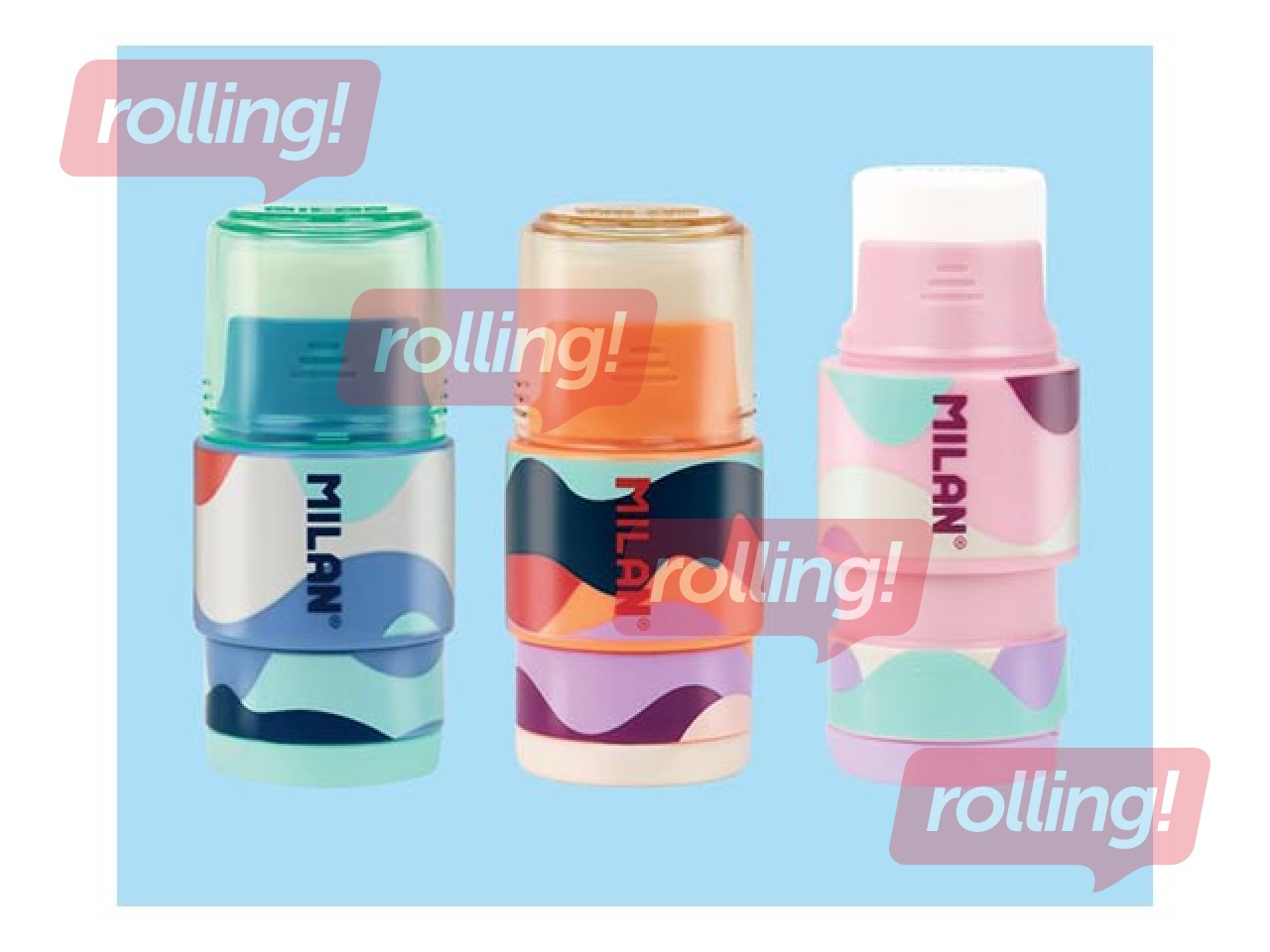 Dzēšgumija-zīmuļu asinātājs Milan, Extension The Fun