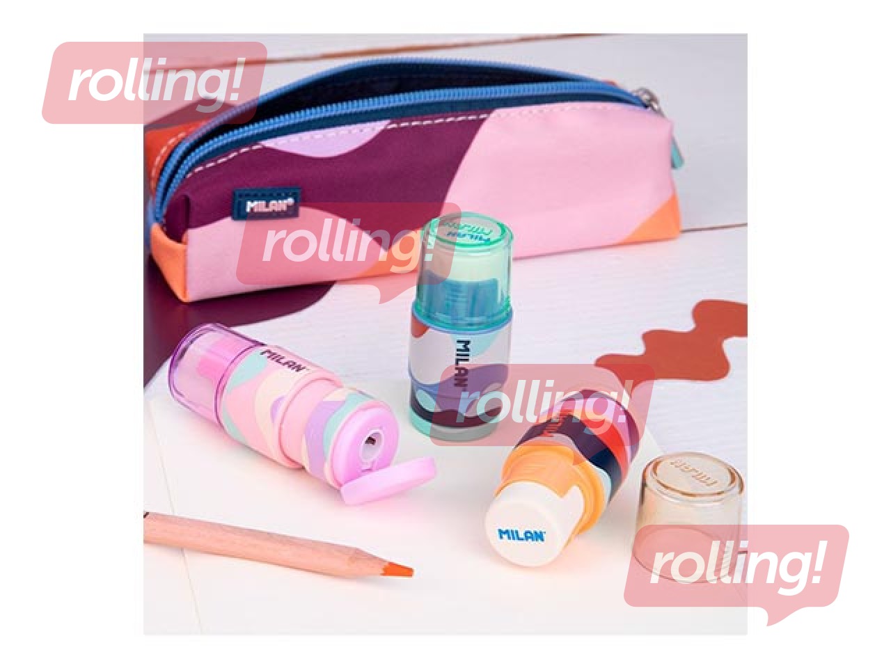 Dzēšgumija-zīmuļu asinātājs Milan, Extension The Fun