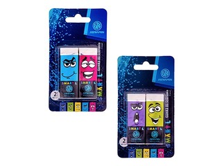 Erases Astra, emoji faces, 2 pcs.