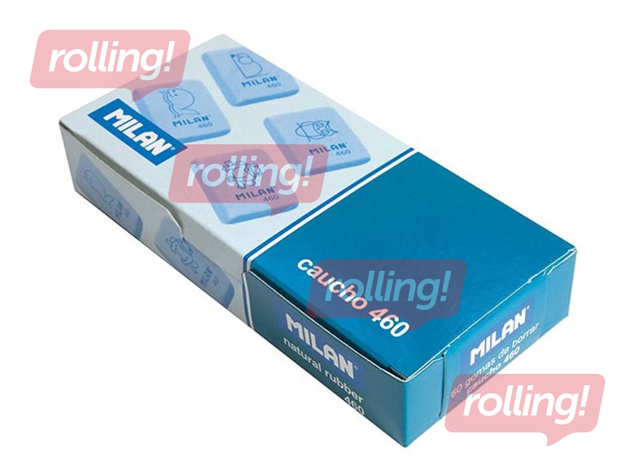 Dzēšgumija Milan 460, ar bērnu dizainu, dažādās krāsās