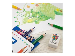 Dzēšgumija Milan, 4020A, ar dzīvnieku zīmējumiem