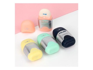 Dzēšgumija-zīmuļu asinātājs Milan, Capsule Silver