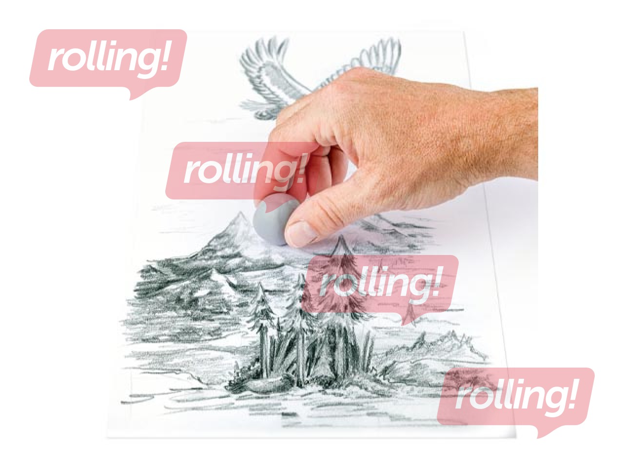 Dzēšgumijas masa Staedtler, pelēka