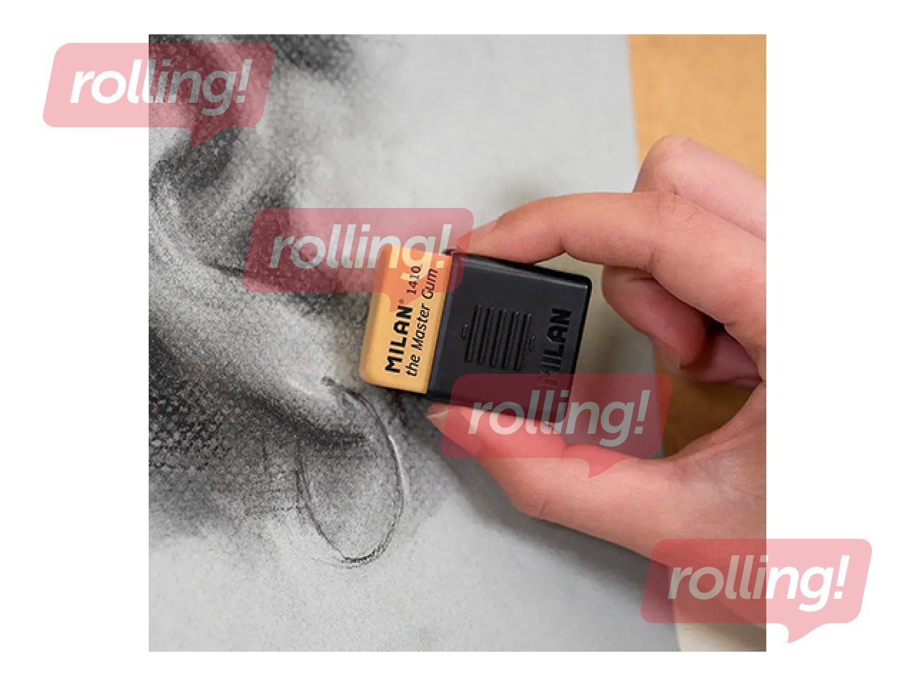Eraser Milan with applicator