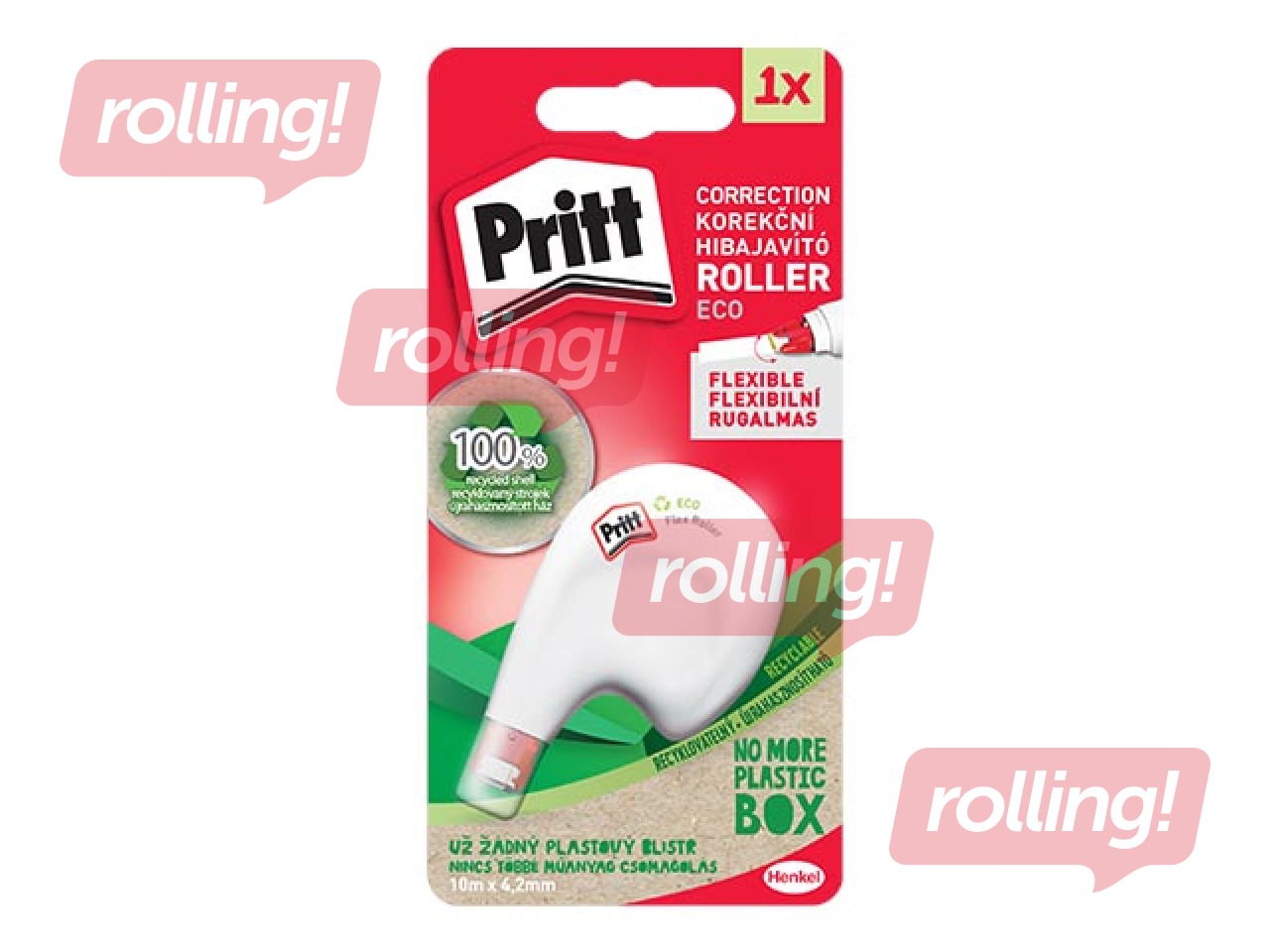 Korekcijas lente Pritt Eco Flex, 4.2mm x 10m