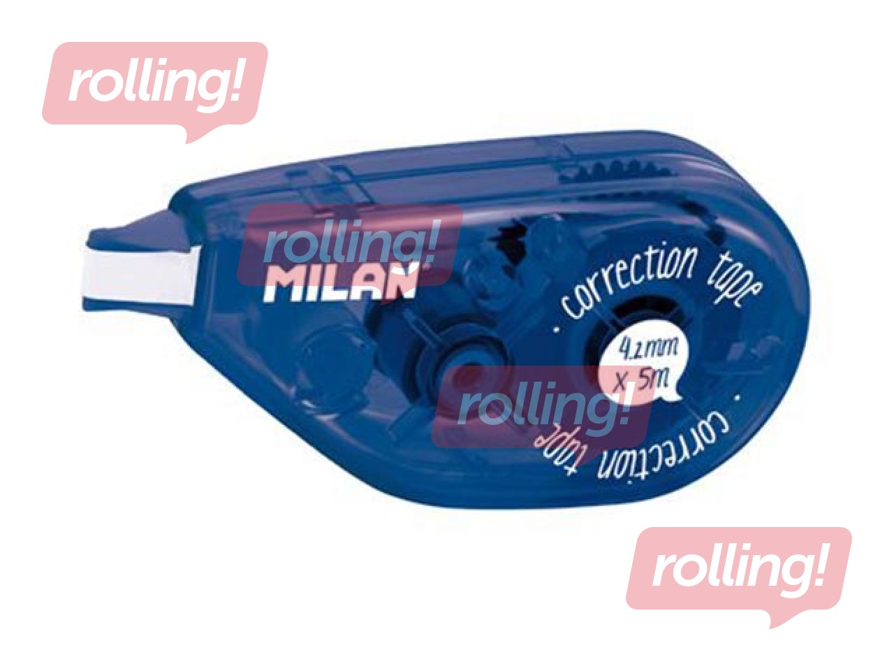 Korekcijas lente Milan Pocket  Acid, 4.2mm x 5m