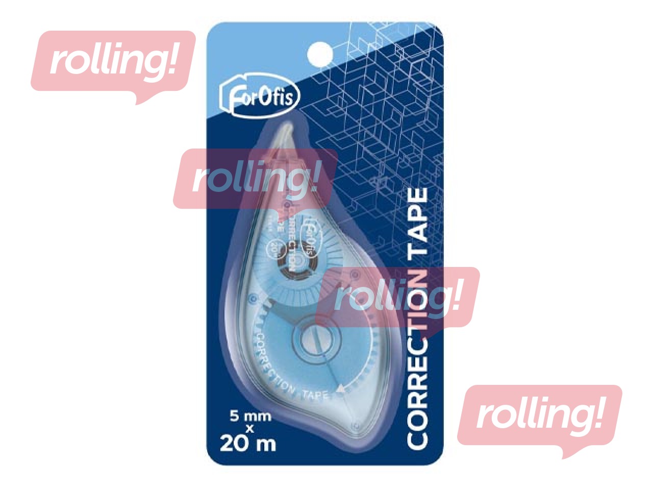 Корректировочная лента Forofis, 5мм x 20м