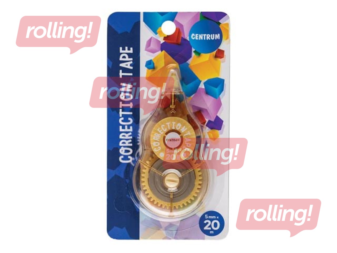 Correction tape Centrum, 5mm x 20m