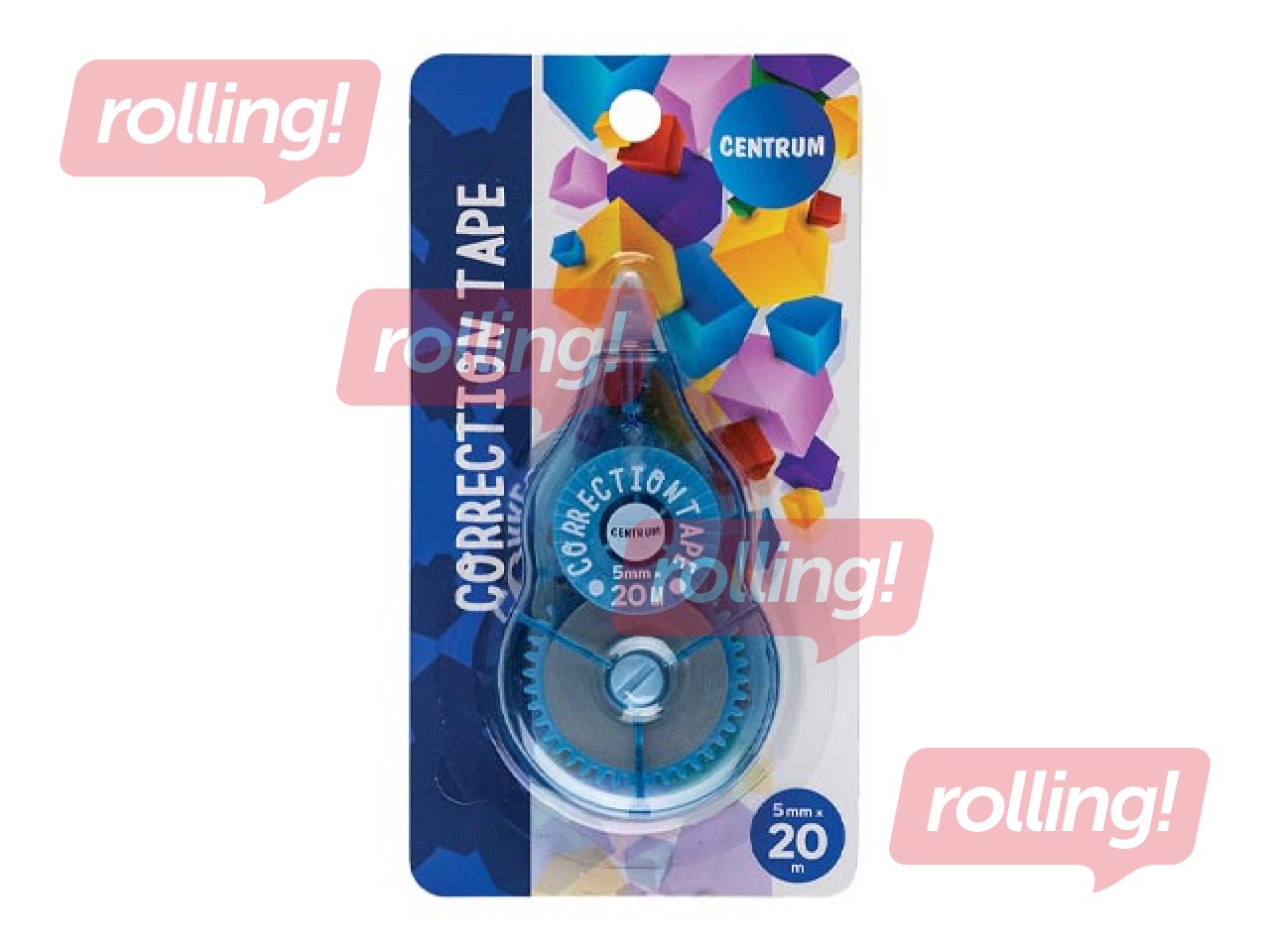 Correction tape Centrum, 5mm x 20m