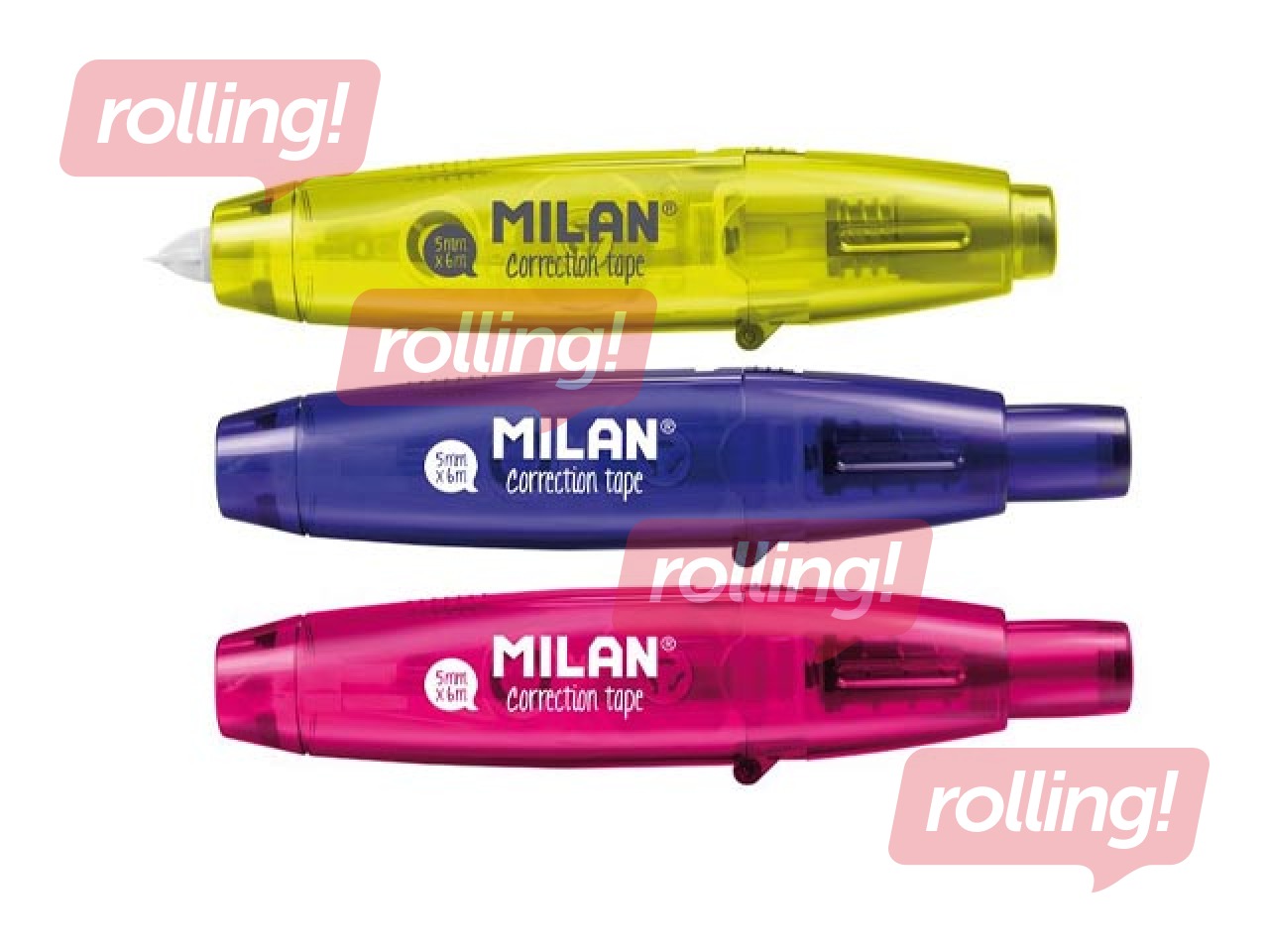 Korekcijas lente Milan, Acid, 5mm x 6m