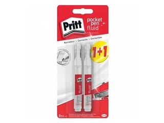 Korekcijas pildspalva Pritt, Pocket Pen, 8ml, 2 gab.