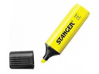 Tekstimarker Stanger, kollane, 1-5mm