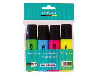 Text marker Stanger, 1-5mm, set 4 pcs.