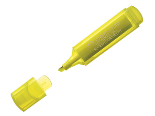 Teksta marķieris Faber - Castell, dzeltens, 1-5mm
